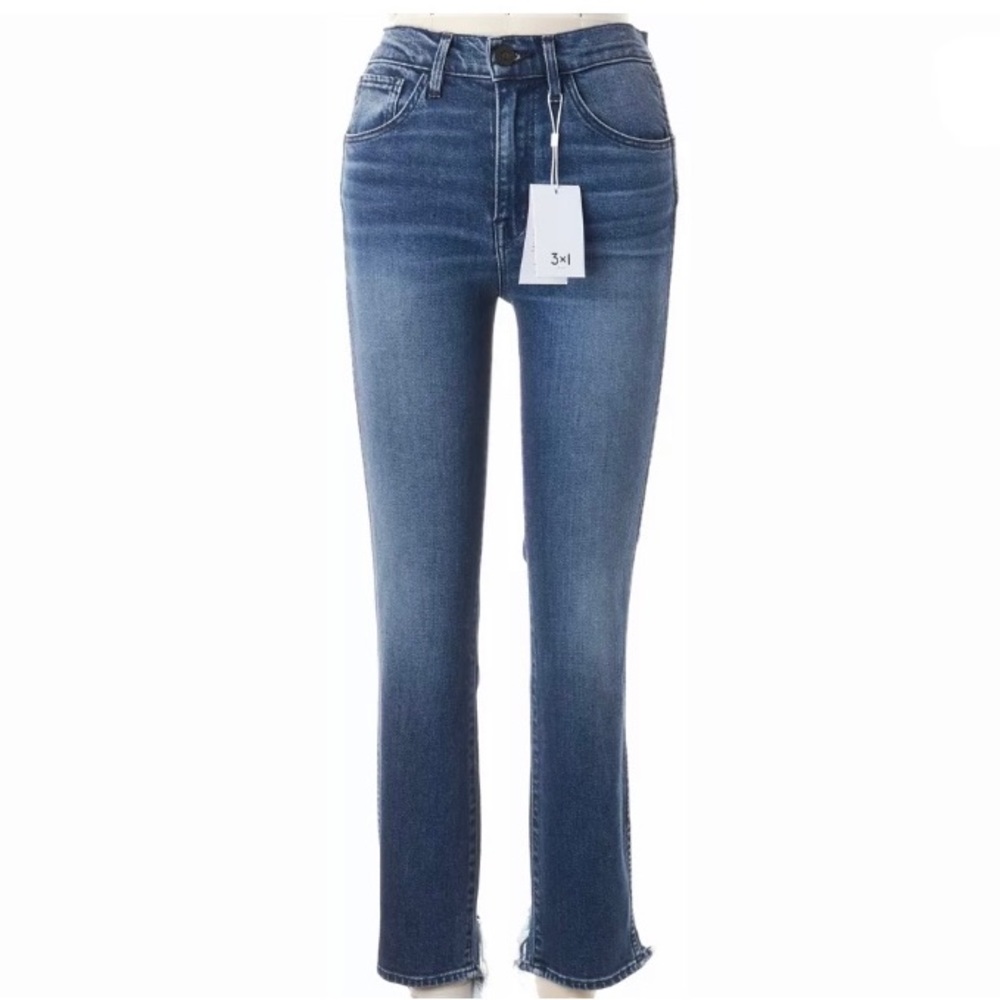 3x1 STRAIGHT AUTHENTIC CROP Jeans